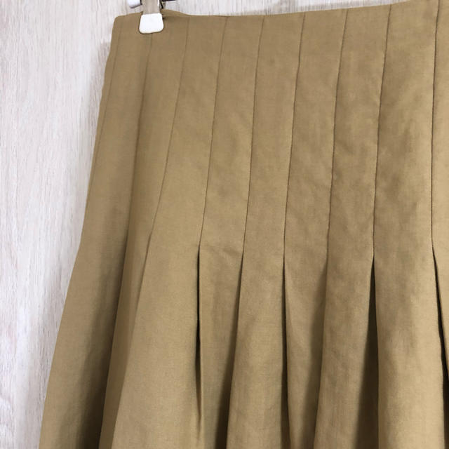 M-premier(エムプルミエ)のエムプルミエ ♡リネンライクタックプリーツスカート レディースのスカート(ロングスカート)の商品写真