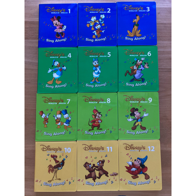 限定価格セール! DWE ディズニー英語システム DVD Along! Sing 知育