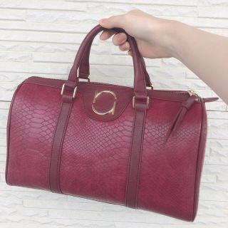 リエンダ(rienda)のrienda  ハンドバッグ  r plate boston BAG ボストン(ボストンバッグ)