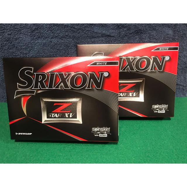 Srixon(スリクソン)の【新品未使用】スリクソン ZstarXV 2ダース チケットのスポーツ(ゴルフ)の商品写真