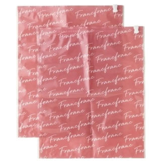 フランフラン(Francfranc)の【新品】2枚組！フランフラン♫ヴォヤージュ 衣類圧縮袋 ピンク(旅行用品)