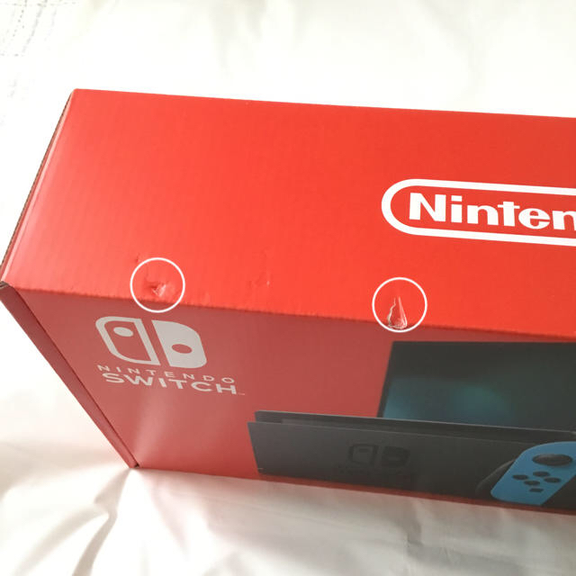 Nintendo Switch(ニンテンドースイッチ)のNintendo Switch 本体 ネオンブルー/ネオンレッド エンタメ/ホビーのゲームソフト/ゲーム機本体(家庭用ゲーム機本体)の商品写真
