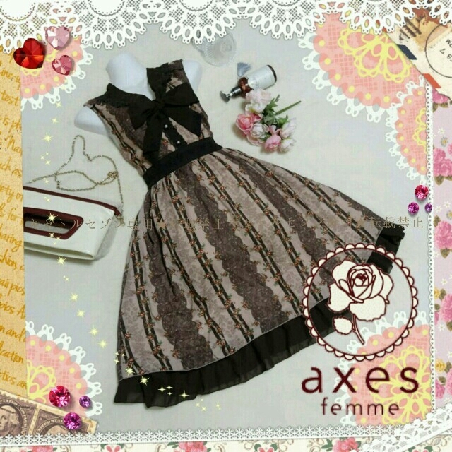 axes femme(アクシーズファム)の★れいぴょん様専用ページ★ レディースのワンピース(ひざ丈ワンピース)の商品写真