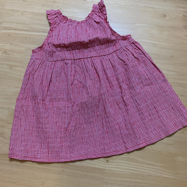 新品★未使用　ワンピース　 キッズ/ベビー/マタニティのキッズ服女の子用(90cm~)(ワンピース)の商品写真