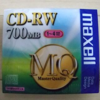 マクセル(maxell)のデータ用 CD‐RW 700MB MQディスク(PC周辺機器)