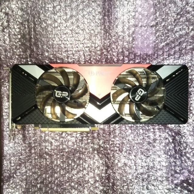 【動作不良品】PALIT GEFORCE RTX2080 DUAL-FAN 8G