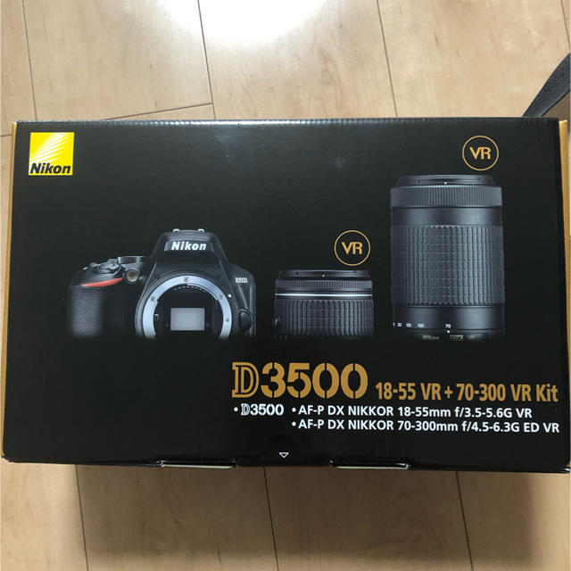 Nikon D3500 一眼レフ ダブルズームキット デジタル一眼