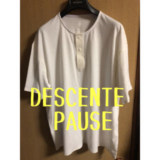 デサント(DESCENTE)のDESCENTE PAUSE ヘンリーネック(Tシャツ/カットソー(半袖/袖なし))