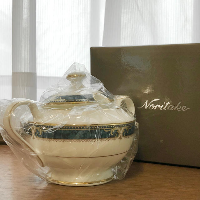 NORITAKE ノリタケ　エセックスコート　シュガーポット