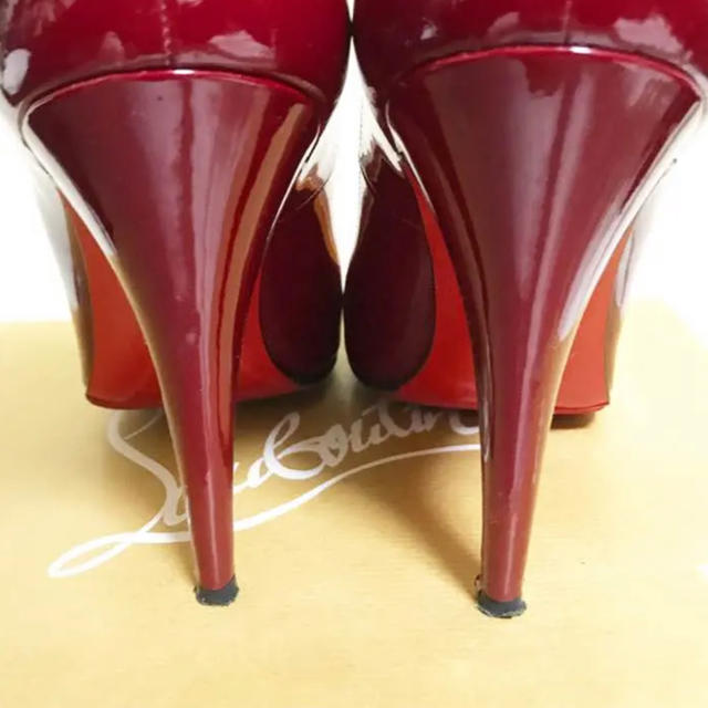 Christian Louboutin(クリスチャンルブタン)のクリスチャンルブタン 赤 ハイヒール 40 レディースの靴/シューズ(ハイヒール/パンプス)の商品写真