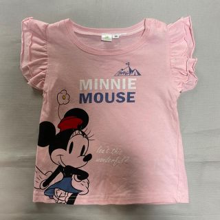 ディズニー(Disney)のディズニー　ミニー　半袖Tシャツ　90 お値下げしました(Tシャツ/カットソー)