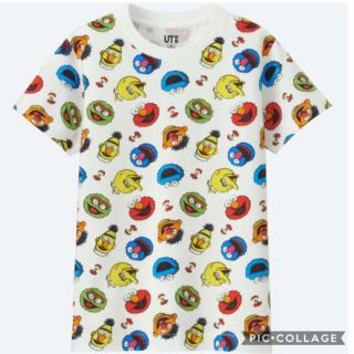 ユニクロ(UNIQLO)のUNIQLO セサミストリート　完売　120 キッズ　UT(Tシャツ/カットソー)