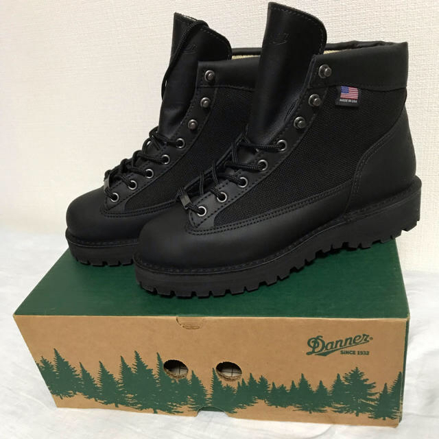 【値下げ中】24.5cm ダナーライト ブラック Danner Light