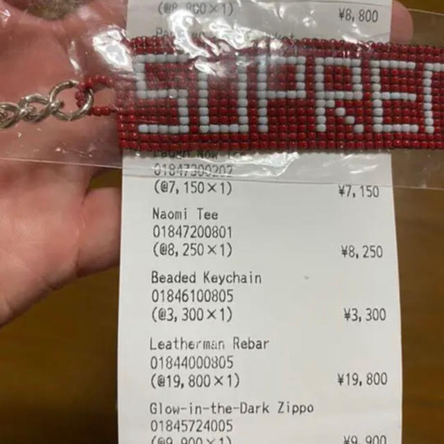 Supreme(シュプリーム)のbeaded keychain supreme メンズのファッション小物(キーホルダー)の商品写真