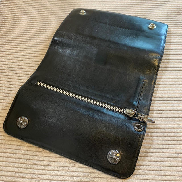 Chrome Hearts(クロムハーツ)の【インボイス付属】Chrome Hearts クロムハーツWAVE WALLET メンズのファッション小物(長財布)の商品写真