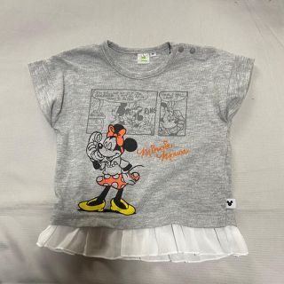 ディズニー(Disney)のディズニー　ミニー　半袖Tシャツ 90 お値下げしました(Tシャツ/カットソー)