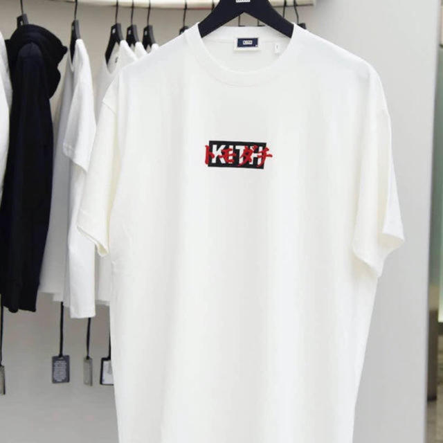 KEITH(キース)のKITH 東京限定 ボックスロゴ Tシャツ ブラック Lサイズ メンズのトップス(Tシャツ/カットソー(半袖/袖なし))の商品写真