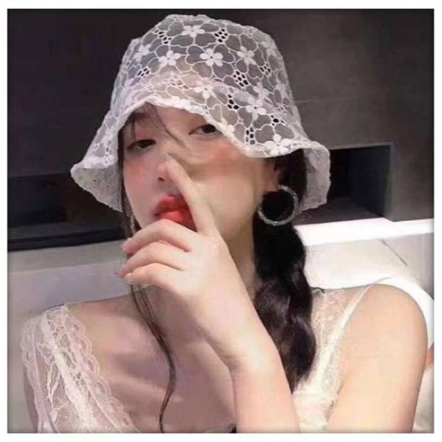 高級 レースハット レース帽子 韓国帽子 opri.sg 16