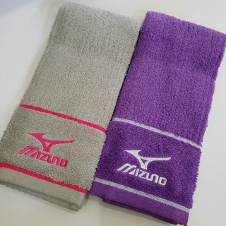 ミズノ(MIZUNO)のフェイスタオル スポーツタオル 2枚 MIZUNO ミズノ(その他)