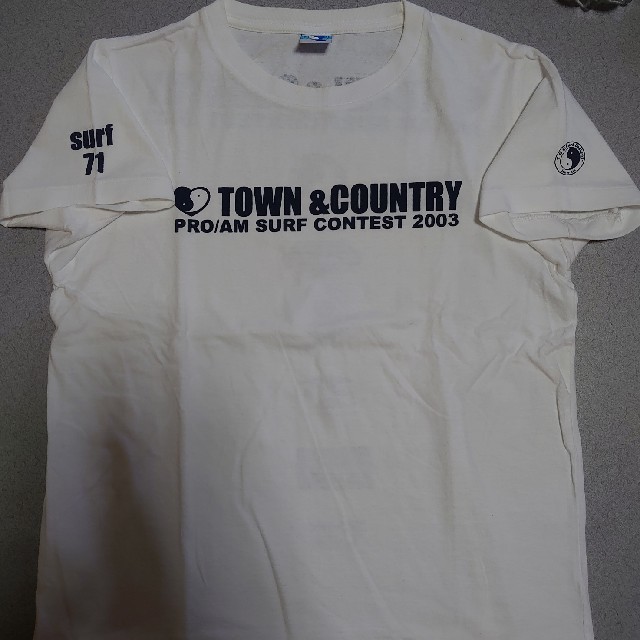 Town & Country(タウンアンドカントリー)の【town&country】レディース プリントTシャツ Lサイズ レディースのトップス(Tシャツ(半袖/袖なし))の商品写真