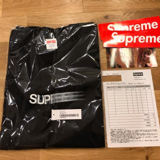 シュプリーム(Supreme)のsupreme motion logo tee 黒 L(Tシャツ/カットソー(半袖/袖なし))