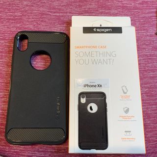 シュピゲン(Spigen)のiPhone XR spigen ラギッド・アーマー　ケース(iPhoneケース)