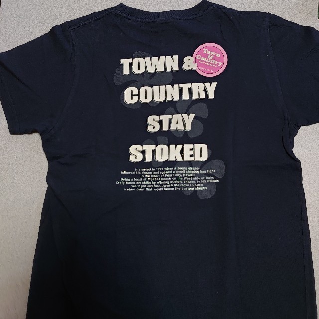 Town & Country(タウンアンドカントリー)の【town&country】レディースプリントTシャツ Lサイズ レディースのトップス(Tシャツ(半袖/袖なし))の商品写真
