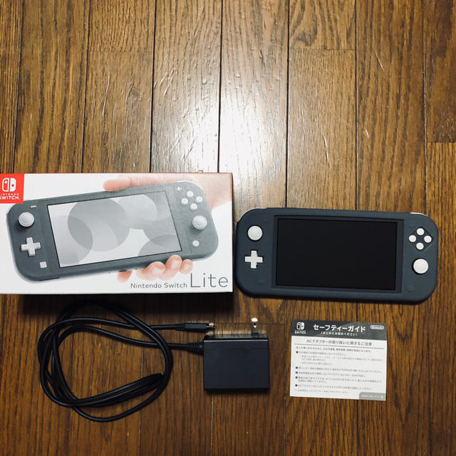 Nintendo Switch Lite グレー本体 美品 送料込 家庭用ゲーム機本体