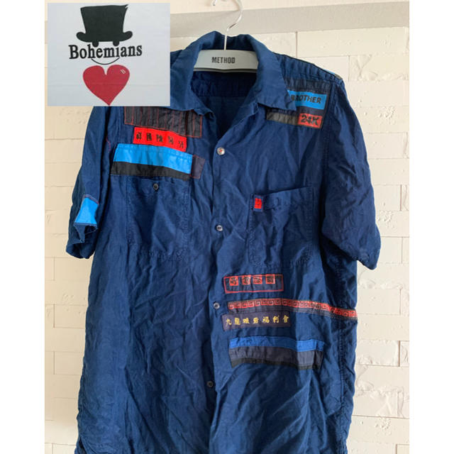 Bohemians - 【期間限定タイムSALE‼️】ボヘミアンズ リメイクシャツ