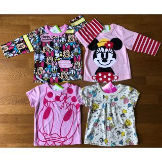 ディズニー(Disney)の新品　女の子　4点セット♡ ディズニー　半袖　長袖(Ｔシャツ)