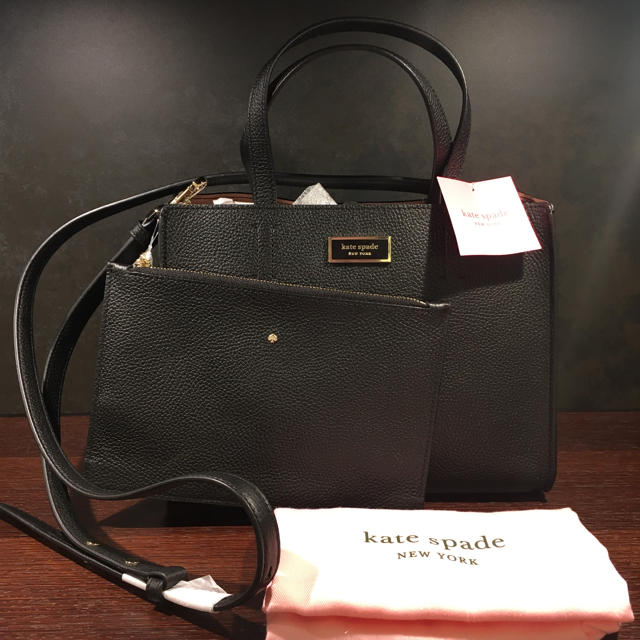 kate spade new yorkケイトスペード ポーチ付きハンドバッグ新品 ...