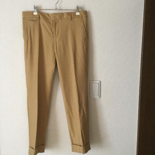 ギャップ(GAP)のGAP テーパードパンツ ベージュ(クロップドパンツ)