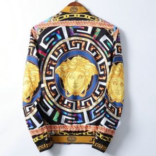 Versace Versace ヴェルサーチ メンズ ジャケッ カジュアル カコイイの通販 ラクマ