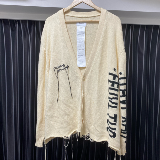 Doublet Hidden Message Cardigan ダブレット 2