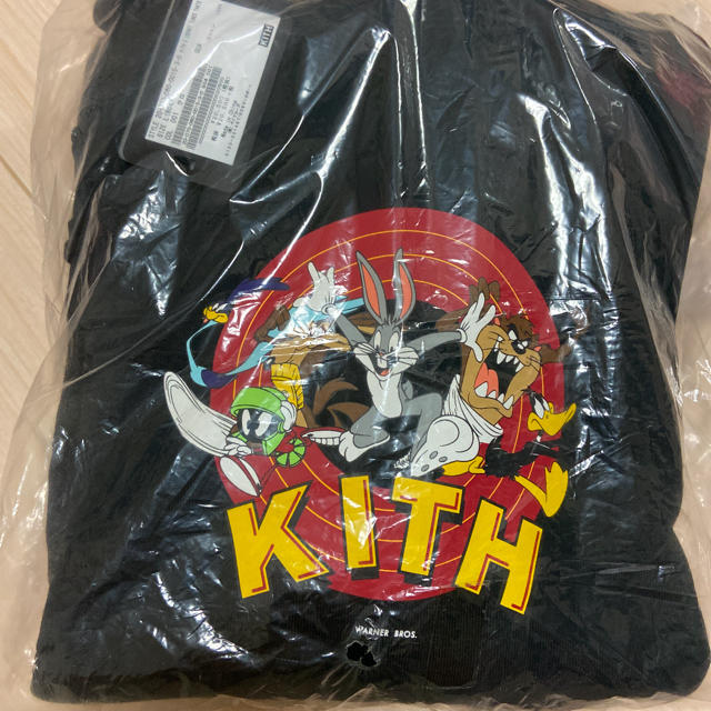 kith looney tunes monday program パーカー　L メンズのトップス(パーカー)の商品写真