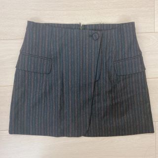 アレキサンダーワン(Alexander Wang)の定価4万!★alexander wang人気ストライプスカート★新品タグ付き(ミニスカート)