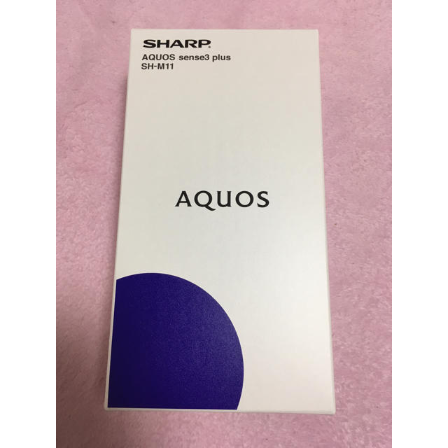 AQUOS(アクオス)のsharp aquos sense3 plus SH-M11 スマホ/家電/カメラのスマートフォン/携帯電話(スマートフォン本体)の商品写真