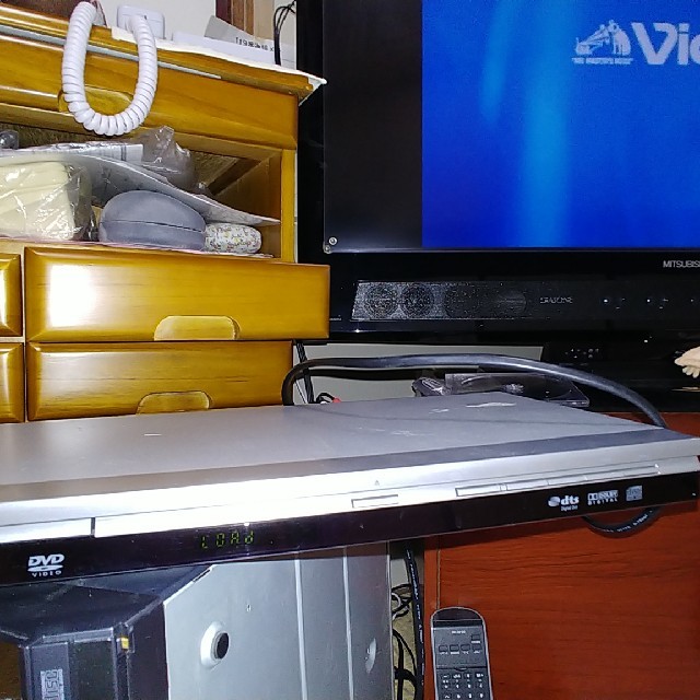 Victor(ビクター)のシュリ様専用（他は❌）ビクターの普通のDVDプレイヤーXV-p323 スマホ/家電/カメラのテレビ/映像機器(DVDプレーヤー)の商品写真