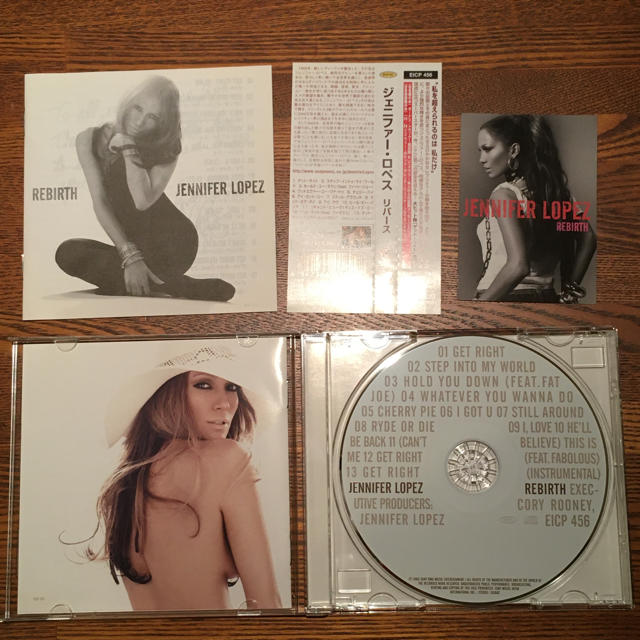 J.Lo(ジェニファーロペス)の【初回特典付】リバース　ジェニファー・ロペス エンタメ/ホビーのCD(ポップス/ロック(洋楽))の商品写真