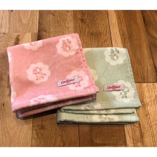 キャスキッドソン(Cath Kidston)の新品 キャスキッドソン フレストンローズ タオルハンカチ ハンドタオル セット(ハンカチ)