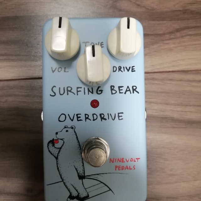 ninevolt pedals surfing bear overdrive