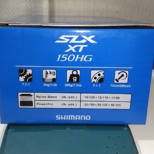 SHIMANO SLX XT 150HG 未使用 右ハンドルリール