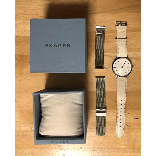 SKAGEN(スカーゲン)のSkagen SKW6442 ジャンク　ベルト付き メンズの時計(腕時計(アナログ))の商品写真