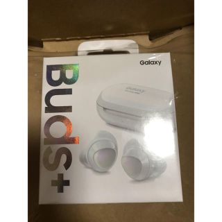 ギャラクシー(Galaxy)のGalaxy Buds+ 白【新品】 SM-R175NZWAXJP(ヘッドフォン/イヤフォン)