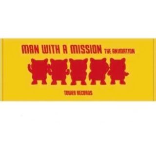 MAN WITH A MISSION - 渋谷タワレコ限定 マンウィズ コラボタオルの ...