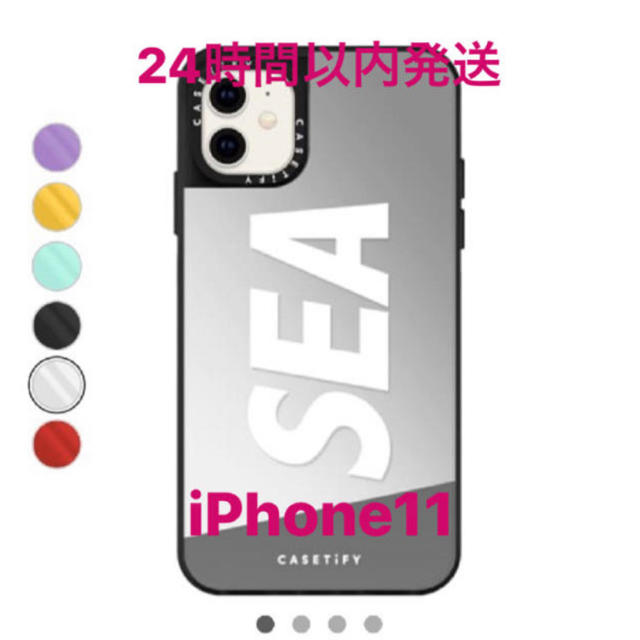 【早い者勝ち】WIND AND SEA × CASETiFY iPhone11 スマホ/家電/カメラのスマホアクセサリー(iPhoneケース)の商品写真