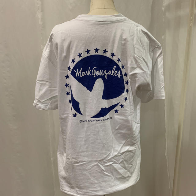 MARK GONZALES ロゴ プリント Tシャツ 半袖 白 M  メンズのトップス(Tシャツ/カットソー(半袖/袖なし))の商品写真