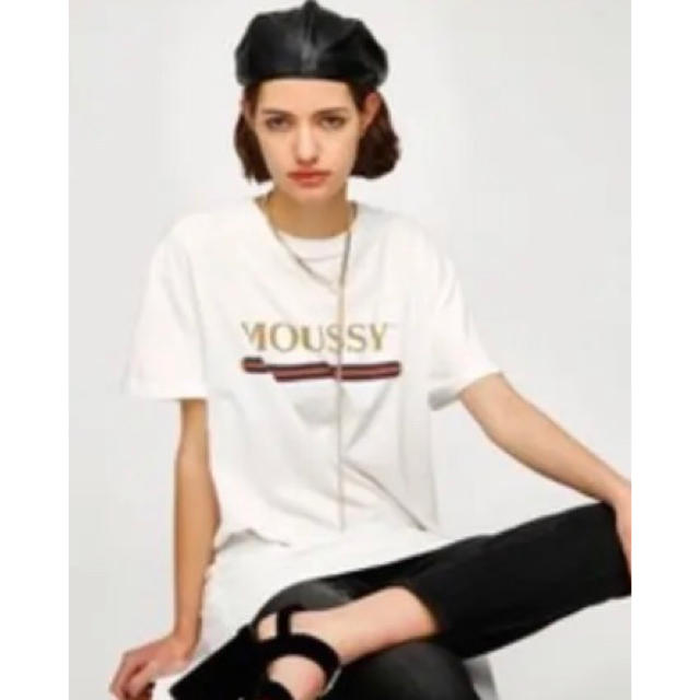 moussy(マウジー)のマウジー  クラシックロゴT レディースのトップス(Tシャツ(半袖/袖なし))の商品写真