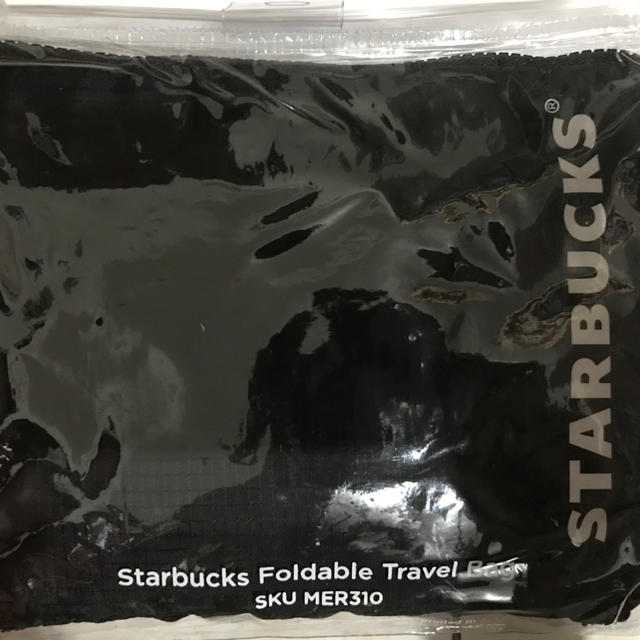 Starbucks Coffee(スターバックスコーヒー)のStarbucks Travel FoldableBag スタバ トラベルバッグ レディースのバッグ(スーツケース/キャリーバッグ)の商品写真