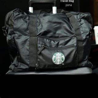 スターバックスコーヒー(Starbucks Coffee)のStarbucks Travel FoldableBag スタバ トラベルバッグ(スーツケース/キャリーバッグ)